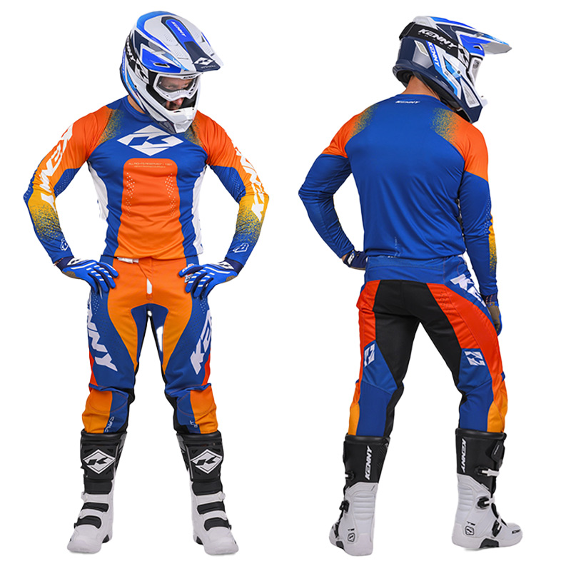 tenue kenny track blast orange 27 cross