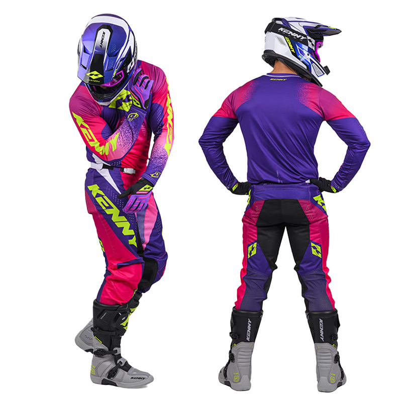 tenue kenny track blast rose violet 27 cross