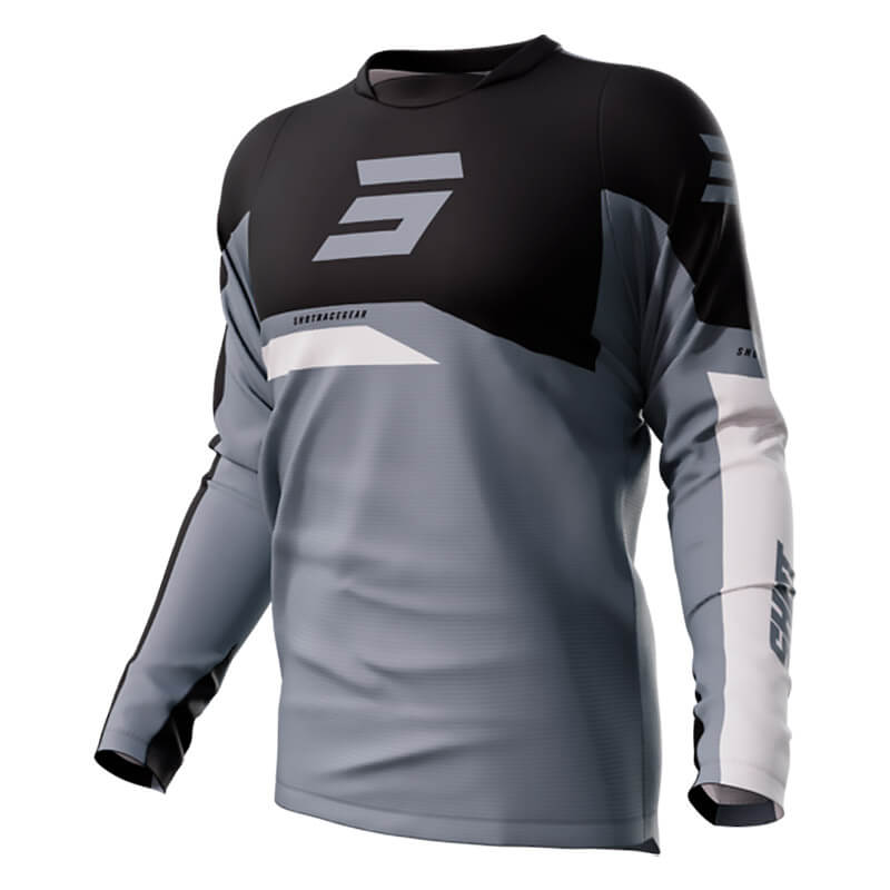 tenue maillot shot devo star 2023 gris mx