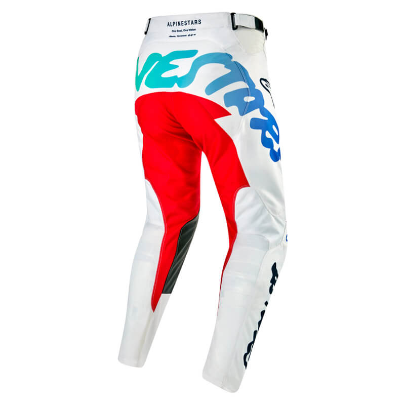 tenue pantalon alpinestars racer hana 2024 blanc motocross