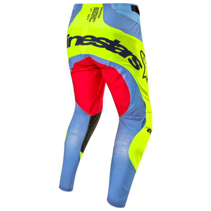 tenue pantalon alpinestars techstar ocuri 2024 jaune fluo motocross