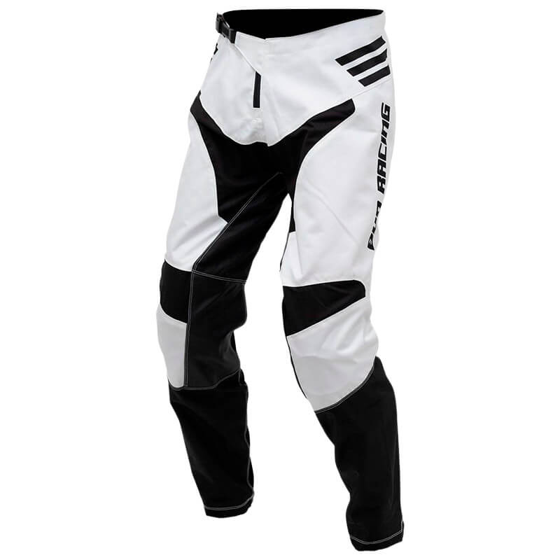 tenue pantalon cross yth bud racing lazer 2023 noir blanc mx