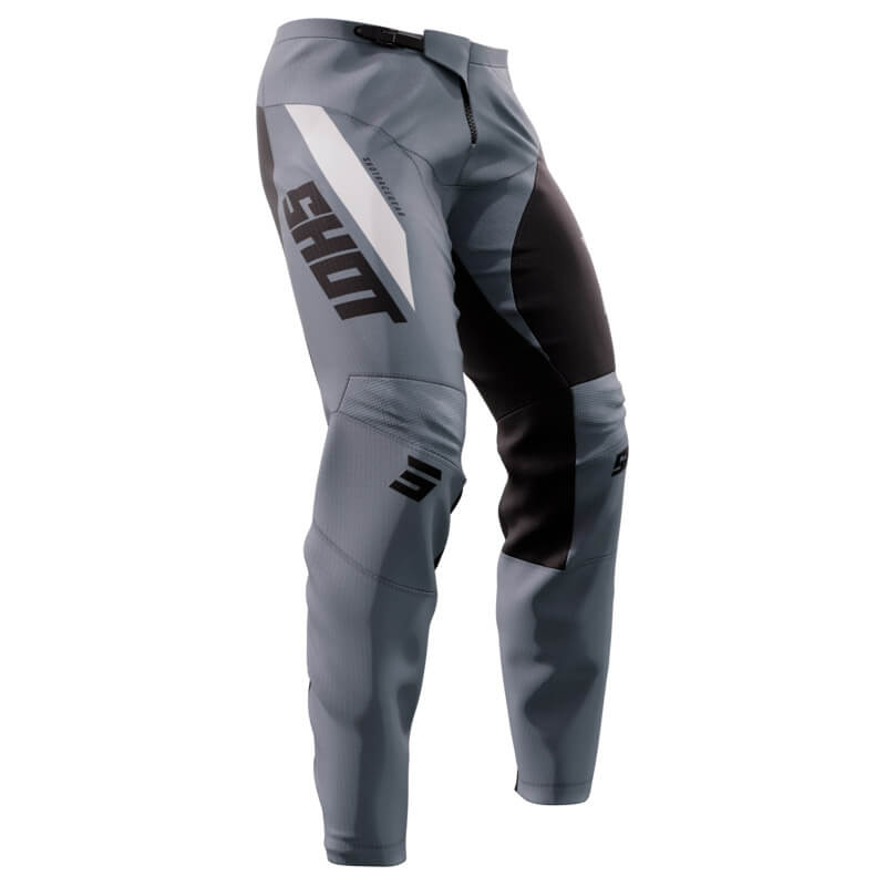 tenue pantalon shot devo star 2023 gris motocross