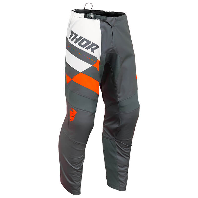 tenue pantalon thor sector charcoal 2024 orange mx
