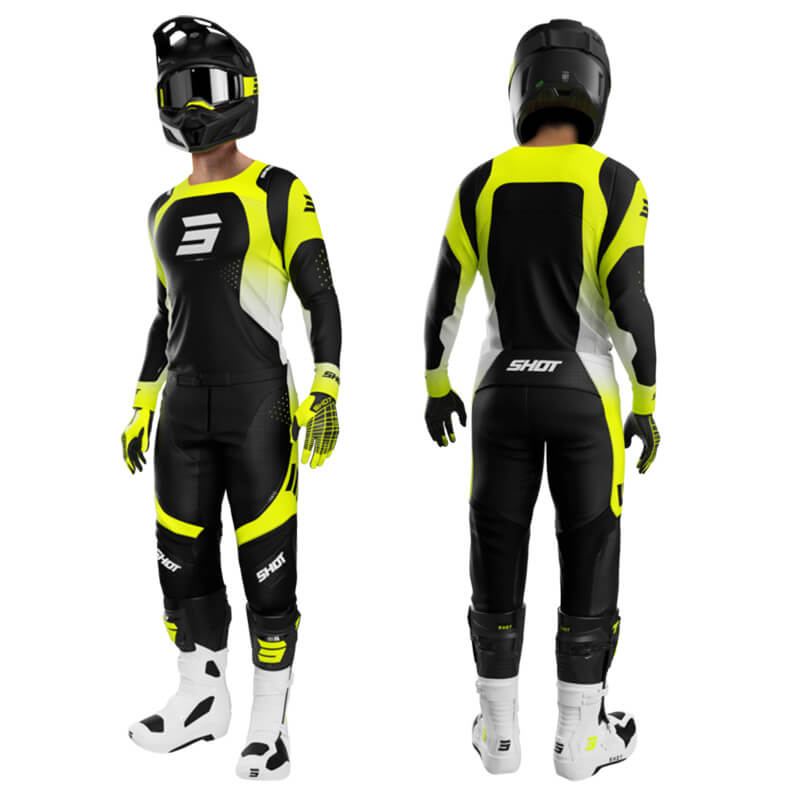 tenue shot contact ionyx jaune sx