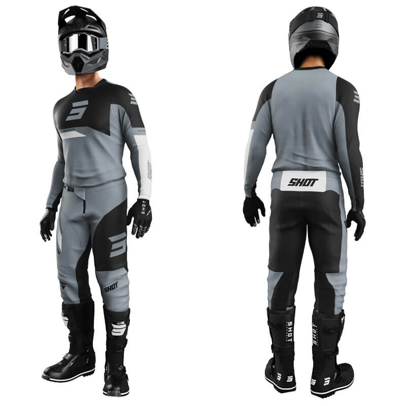 tenue shot devo star 2023 gris