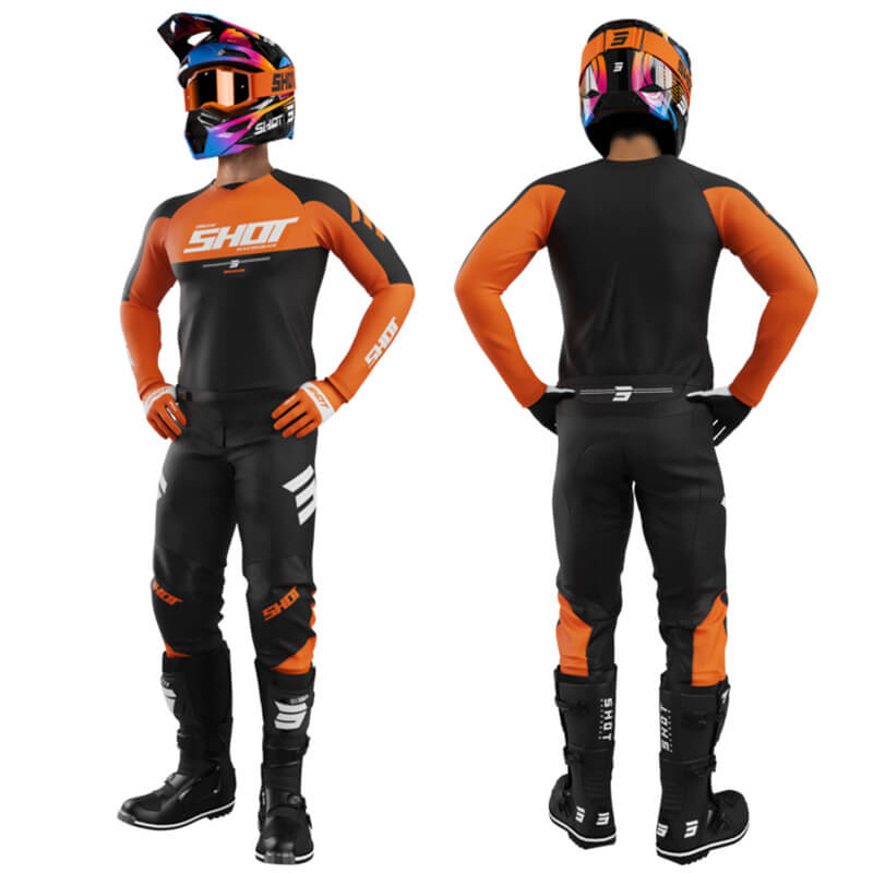 tenue shot draw private orange sx