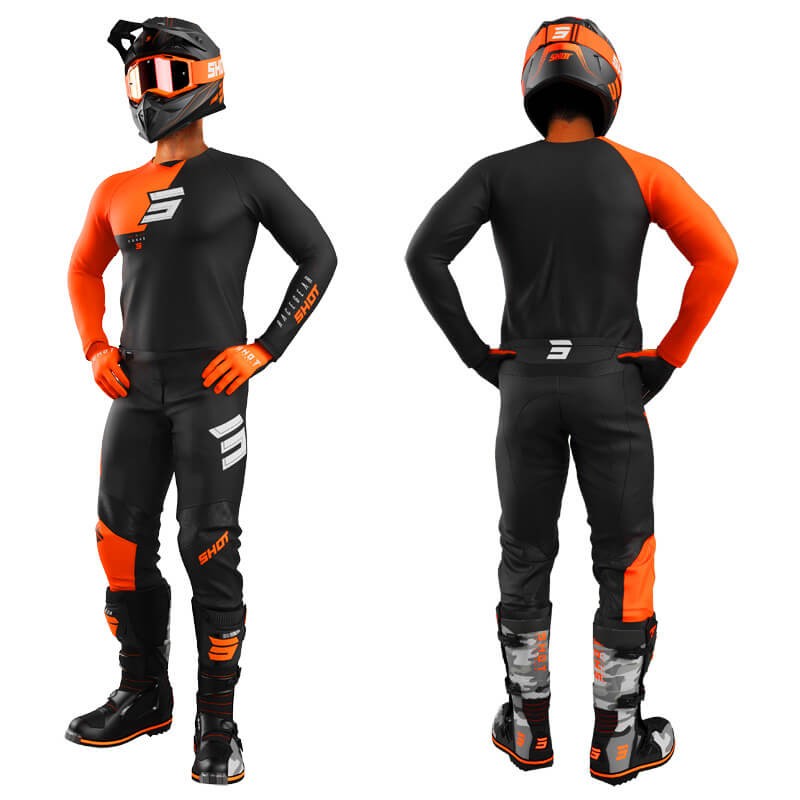 tenue shot raw squad 2024 orange