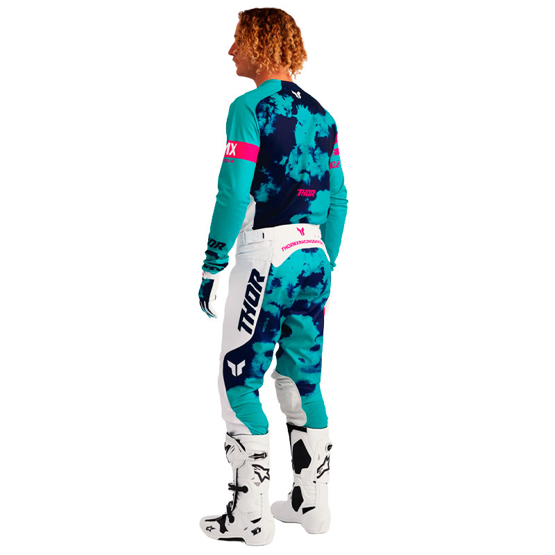 tenue thor mx 2026 launchmode bleach blanc aqua 02