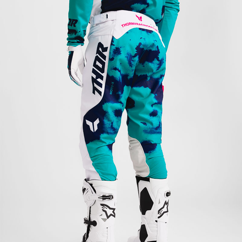 tenue thor mx 2026 launchmode bleach blanc aqua 03