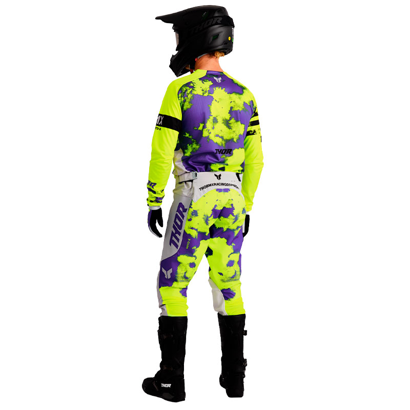 tenue thor mx 2026 launchmode bleach gris jaunefluo violet 02