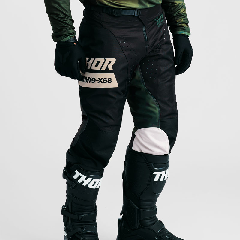 tenue thor mx 2026 launchmode bleach noir camo 03