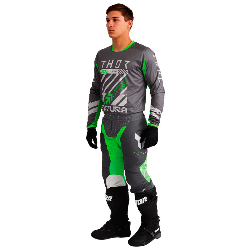 tenue thor mx 2026 launchmode futura charcoal vert 01
