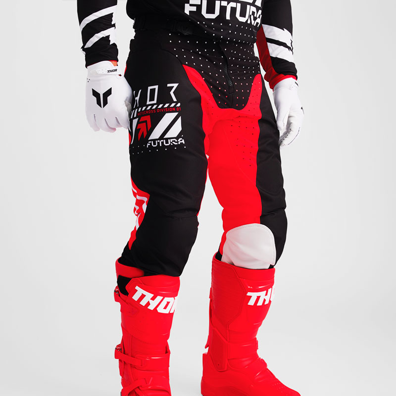 tenue thor mx 2026 launchmode futura noir rouge 03