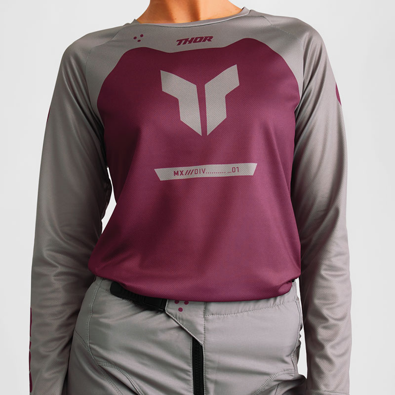 tenue thor mx 2026 ridemode menace violet gris 04
