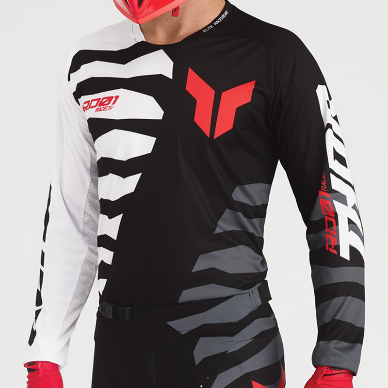 tenue thor mx 2027 launchmode shredder noir blanc mx