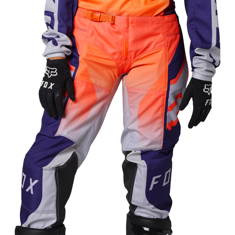 tenue wmns fox racing 180 leed 2023 maillot orange motocross
