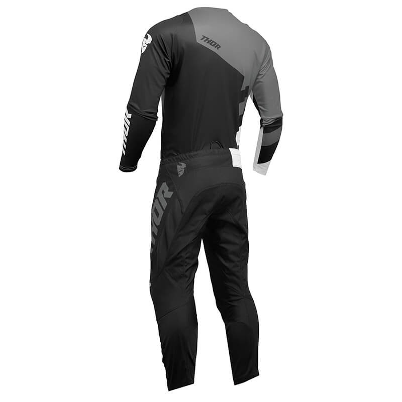 tenue youth thor sector checker 2024 noir fxmotors motocross