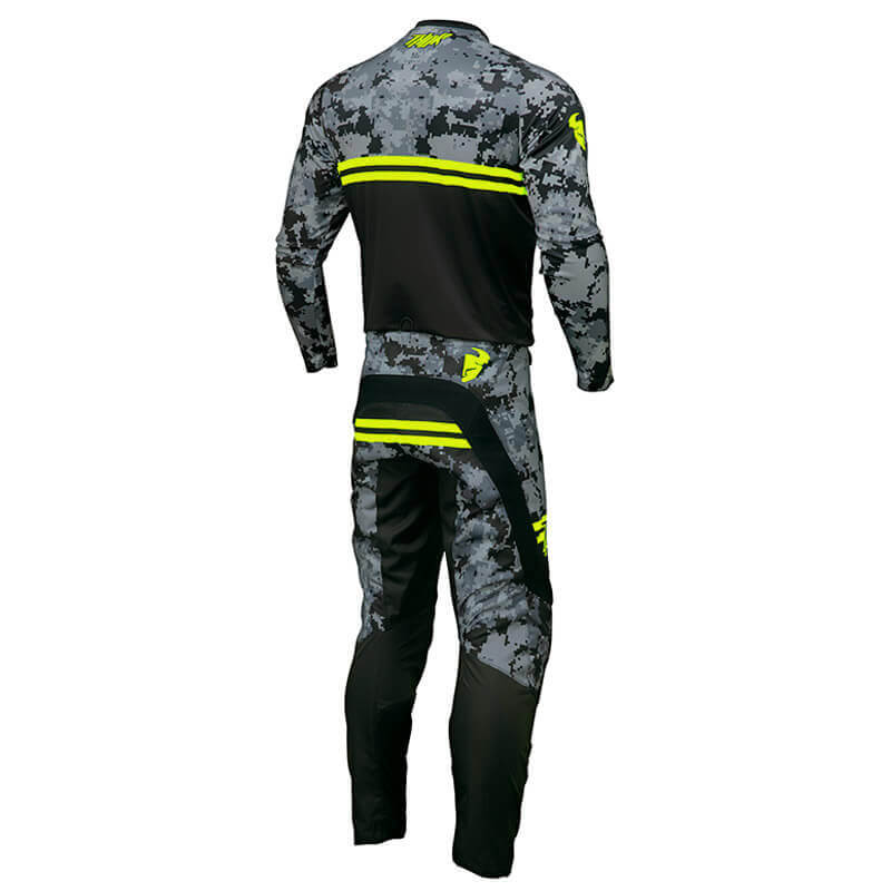 tenue youth thor sector digi 2024 noir fxmotors motocross