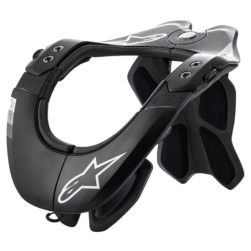 tour de cou alpinestars bns tech 2 noir gris 2019