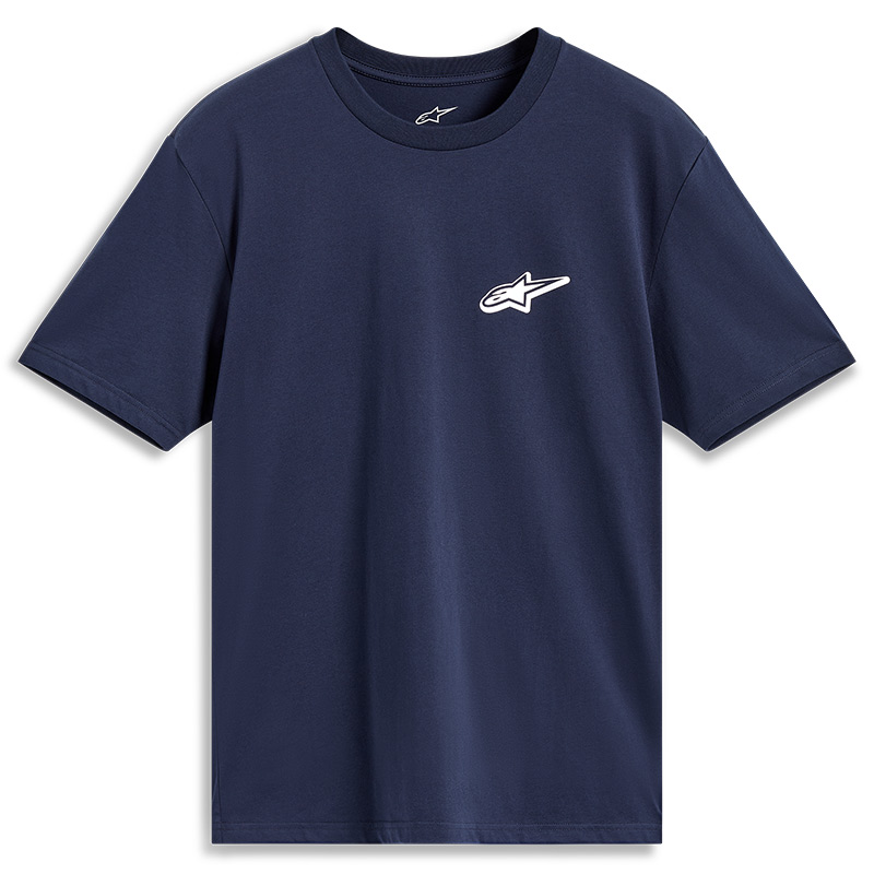 tshirt alpinestars meteor navy