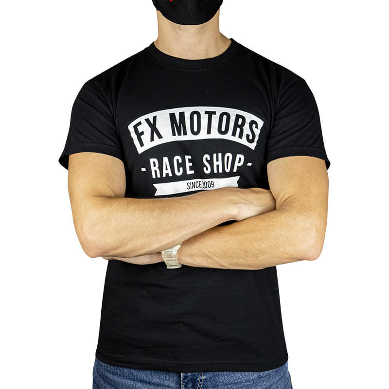 tshirt fxmotors raceshop black 2