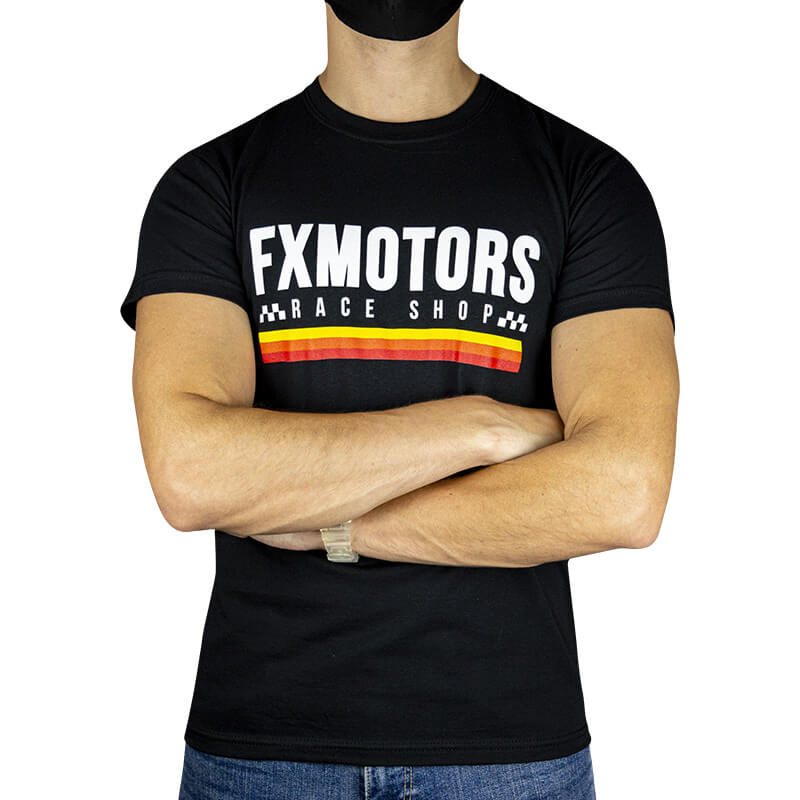 tshirt fxmotors raceshop black sunset 2