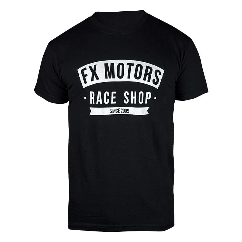 tshirt fxmotors raceshop black
