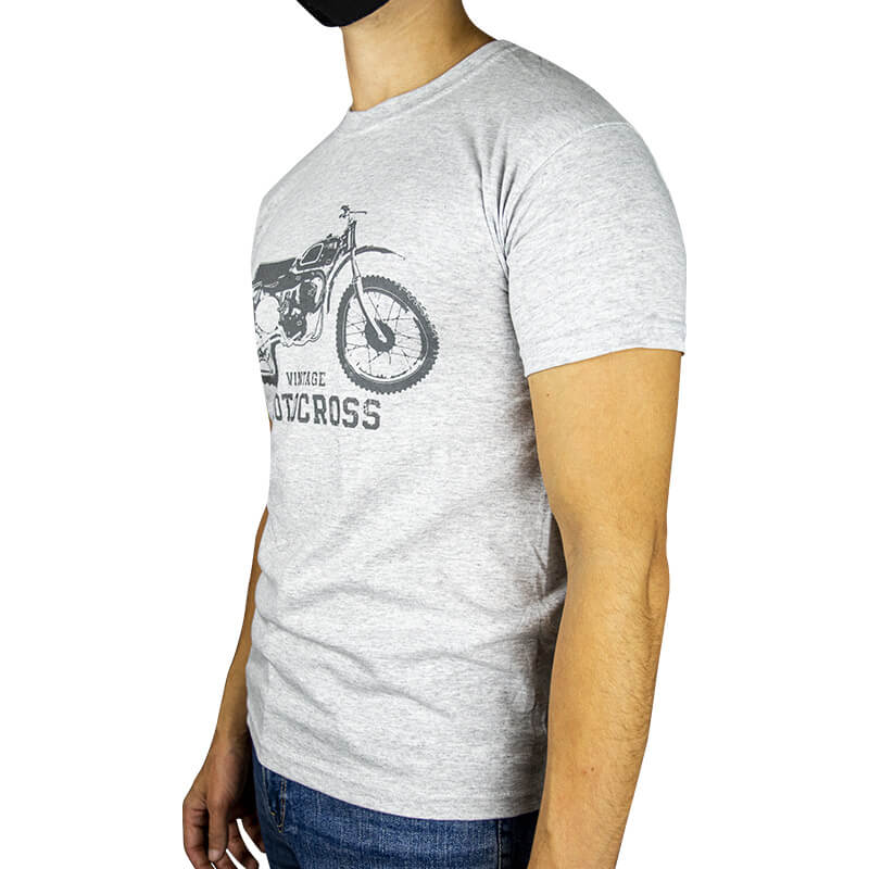 tshirt fxmotors vintage motocross heather 3