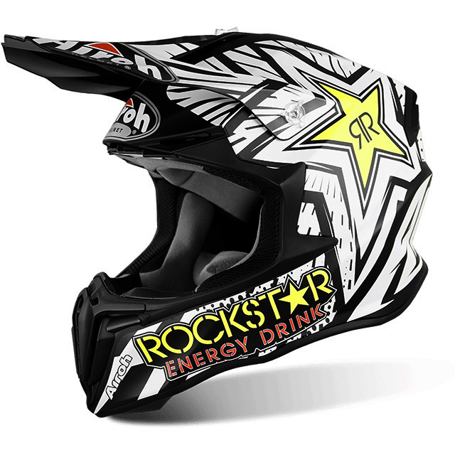 Casque Cross Airoh Twist Rockstar Fx Motors