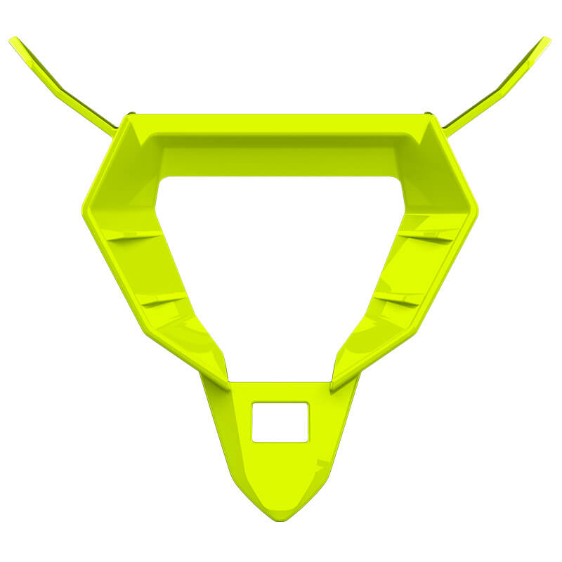 ventilation mentonniere airoh twist 3 jaune fluo 2025