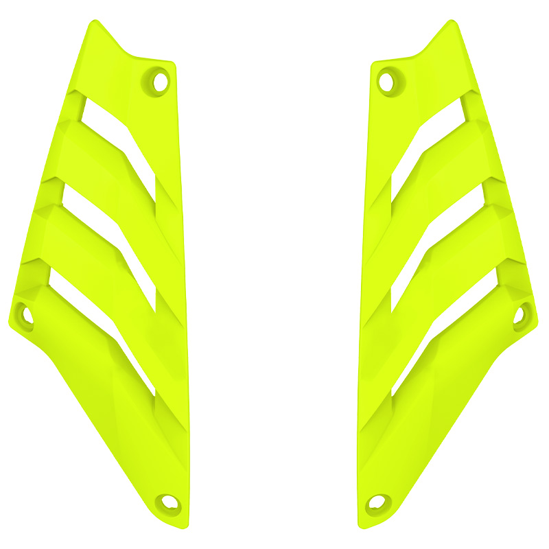ventilation superieure airoh aviator 3 jaune fluo 2025