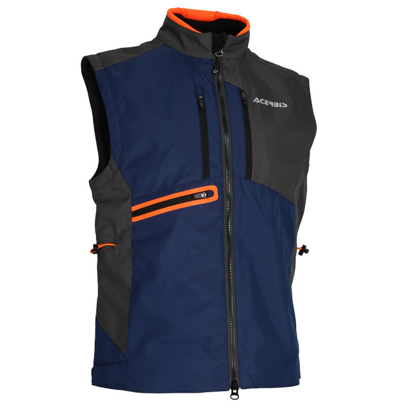 veste acerbis enduro one bleu marine 2024 bodywarmer