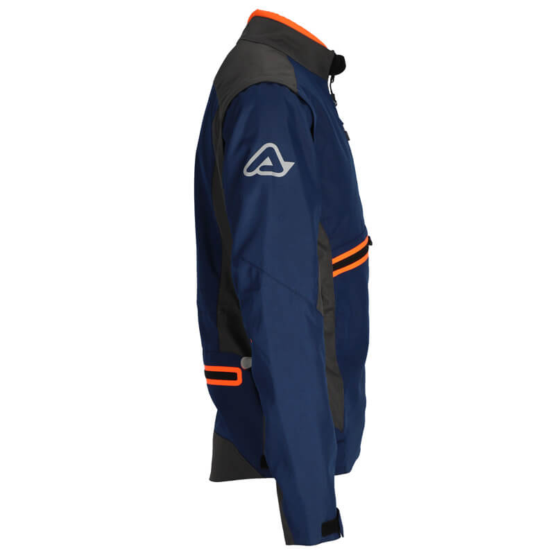 veste acerbis enduro one bleu marine 2024 moto