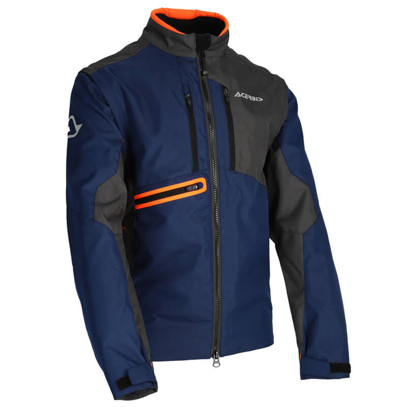 veste acerbis enduro one bleu marine 2024 quad