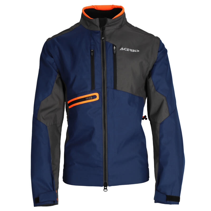 veste acerbis enduro one bleu marine 2024