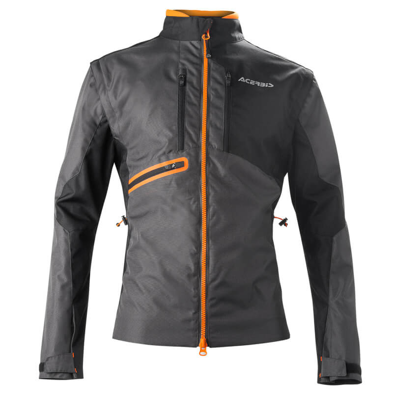 veste acerbis enduro one gris orange 2024