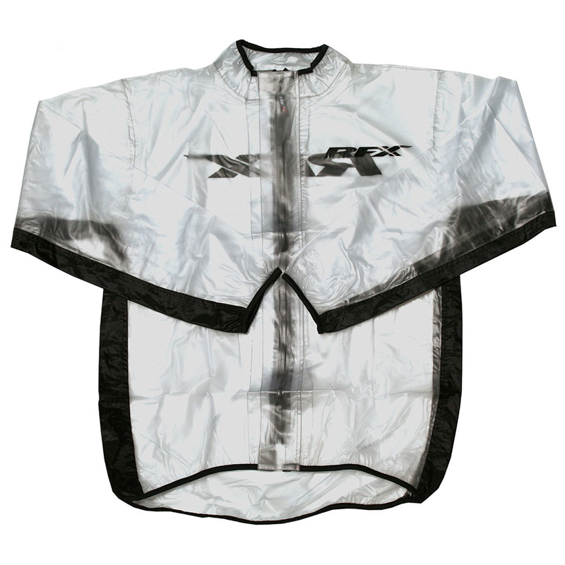 veste de pluie rfx noir transparente