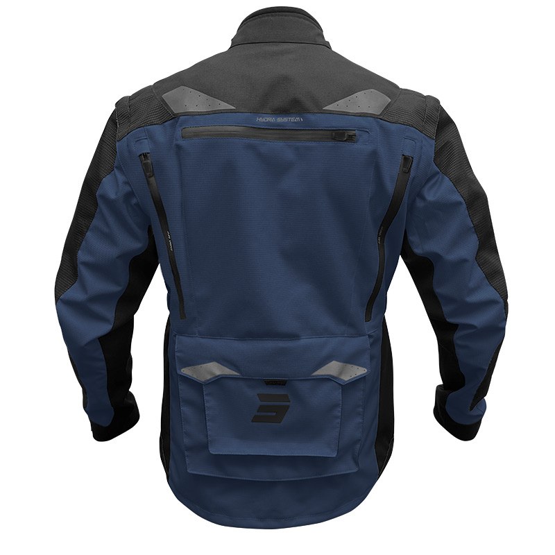 veste shot terratech navy moto