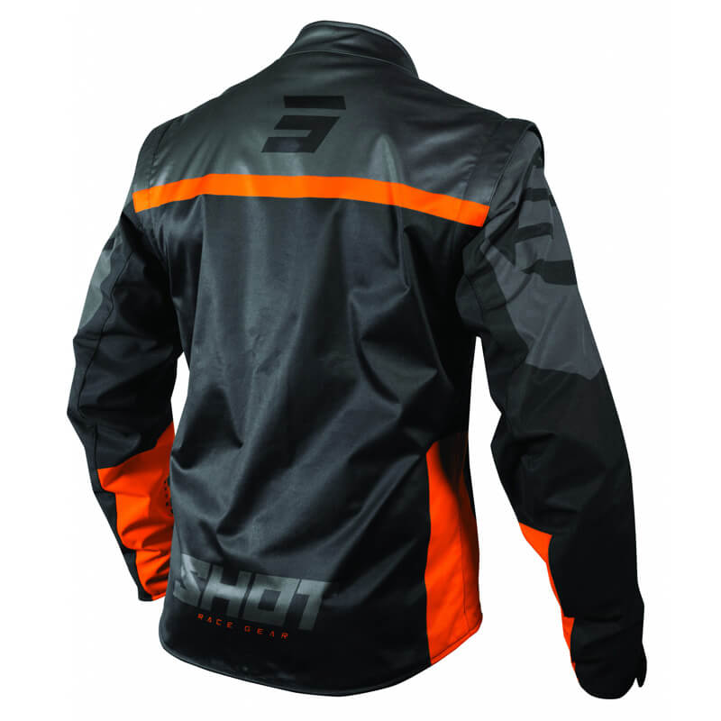 veste softshell shot lite 2.0 Orange 2021 enduro