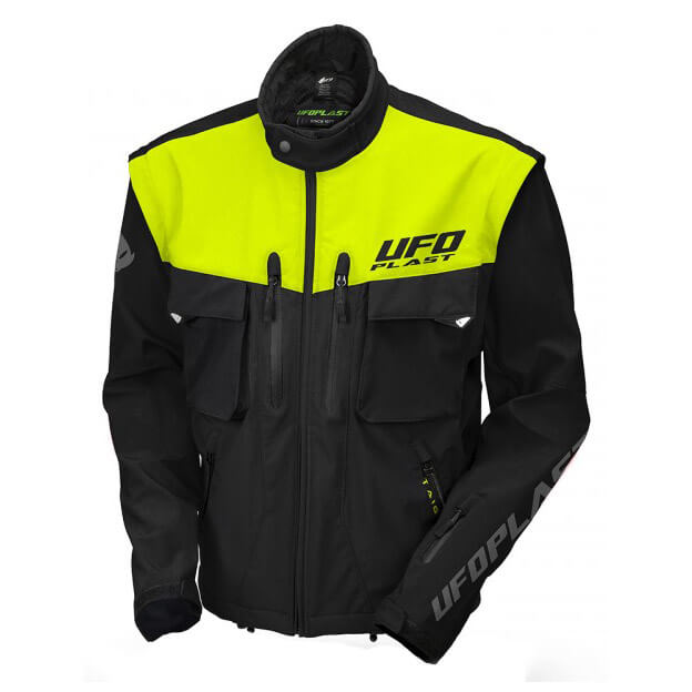 veste ufo taiga enduro jaune fluo 2024