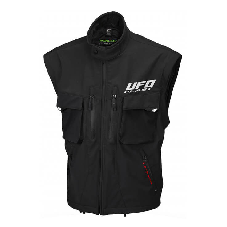 veste ufo taiga enduro noir 2024 bodywarmer