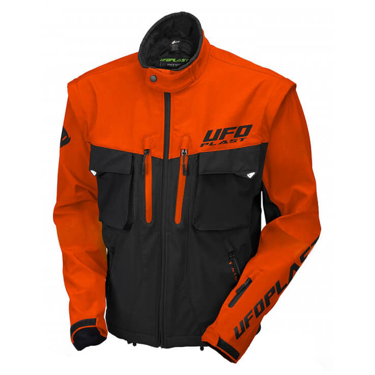 veste ufo taiga enduro orange fluo 2024