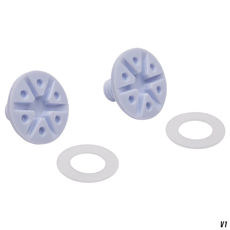 vis visiere casque fox racing v1 blanc 2022
