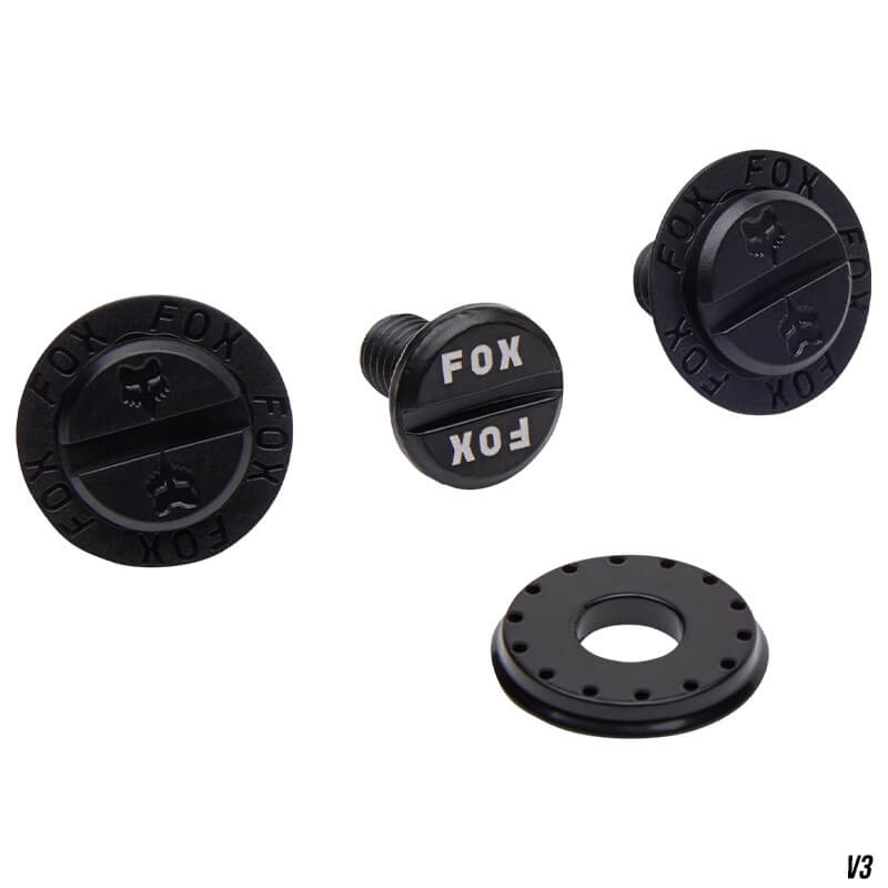 vis visiere casque fox racing v3 noir 2024