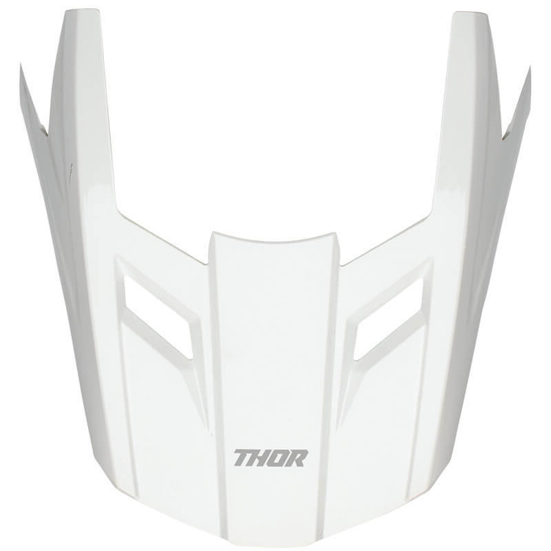 visiere casque enfant fleet blanc mx