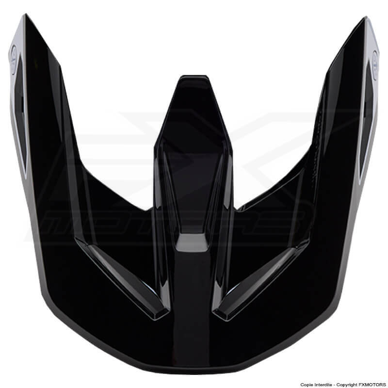 visiere casque fox racing v1 lean noir 2025 fxmotors