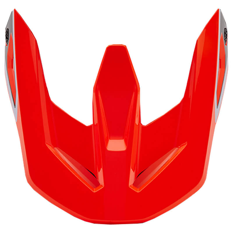 visiere casque fox racing v1 lean orange 2025