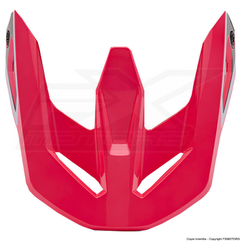 visiere casque fox racing v1 lean rose 2025 fxmotors