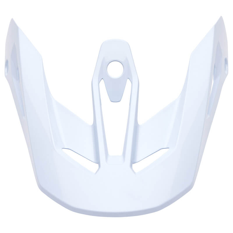 visiere casque fox racing v3 rs solid blanc 2025